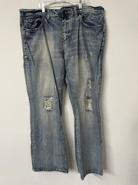 Vtg Converse‎ One Men’s Size 38x30 Fulton Bootcut Jeans Cowboy Western Y2K Rodeo